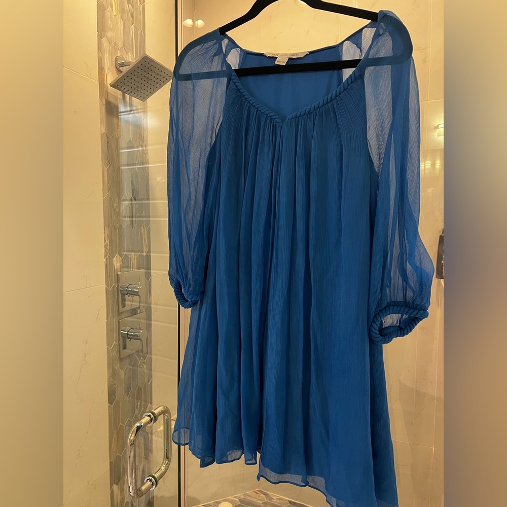 Diane Von Furstenberg electric Blue Dress